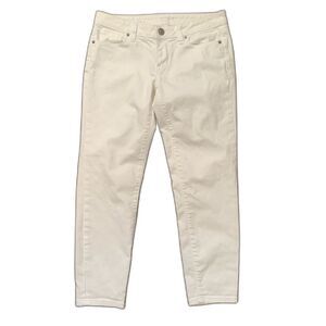 Ann Taylor LOFT White Modern Skinny Jeans Size 2